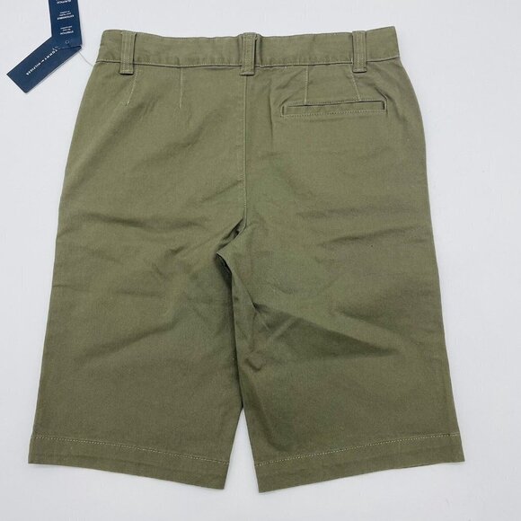 Tommy Hilfiger Youth Boys Size 14 Stretch Khaki Short Dusty Olive Green $39 1251 - Picture 4 of 6